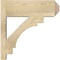 Ekena Millwork Merced Rough Sawn Craftsman Outlooker, Douglas Fir, 8"W x 22"D x 22"H OUT08X22X22MRC04RDF - alternate 2